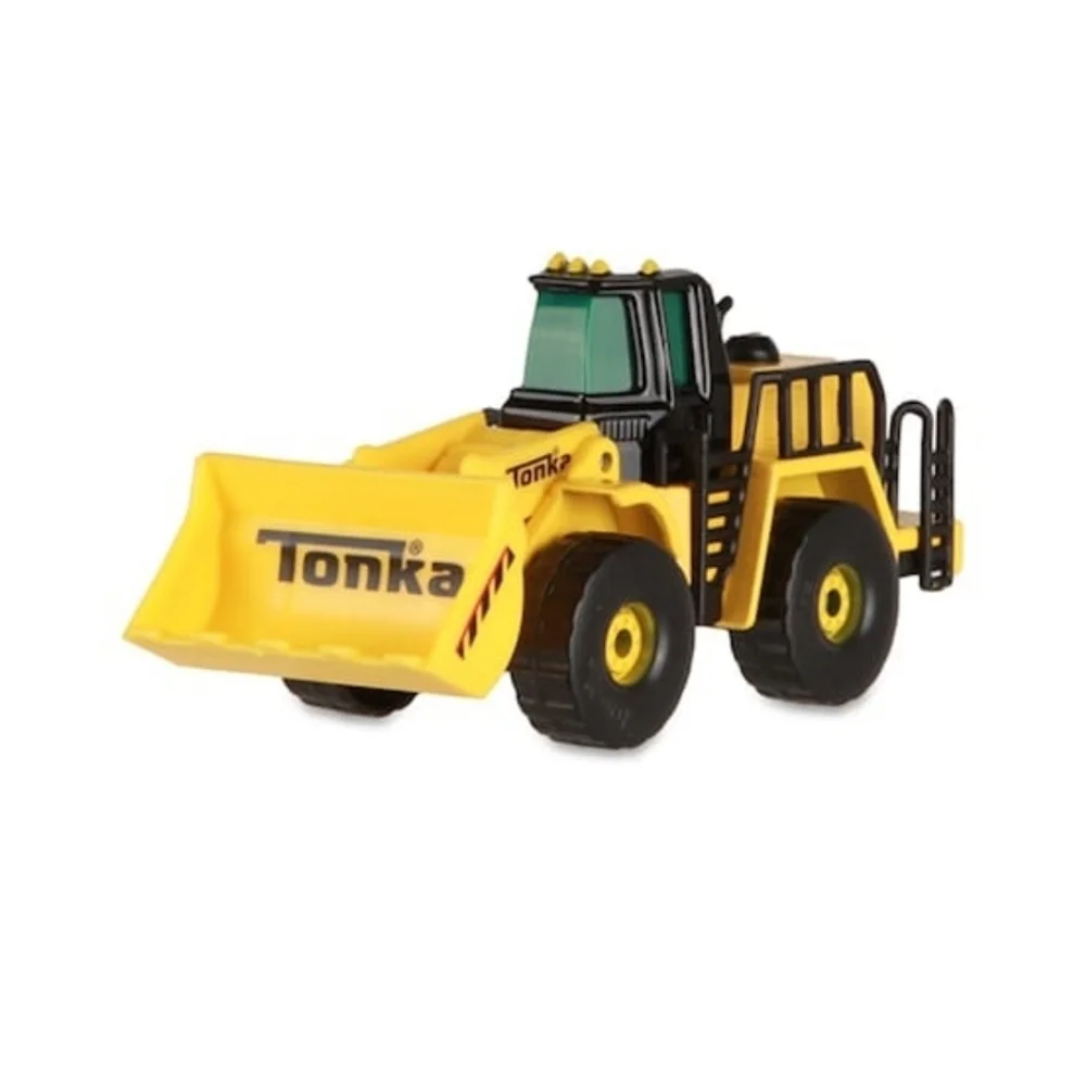New Tonka Metal Movers 3-Pack Yellow Construction Vehicles Toys - Picture 5 of 7